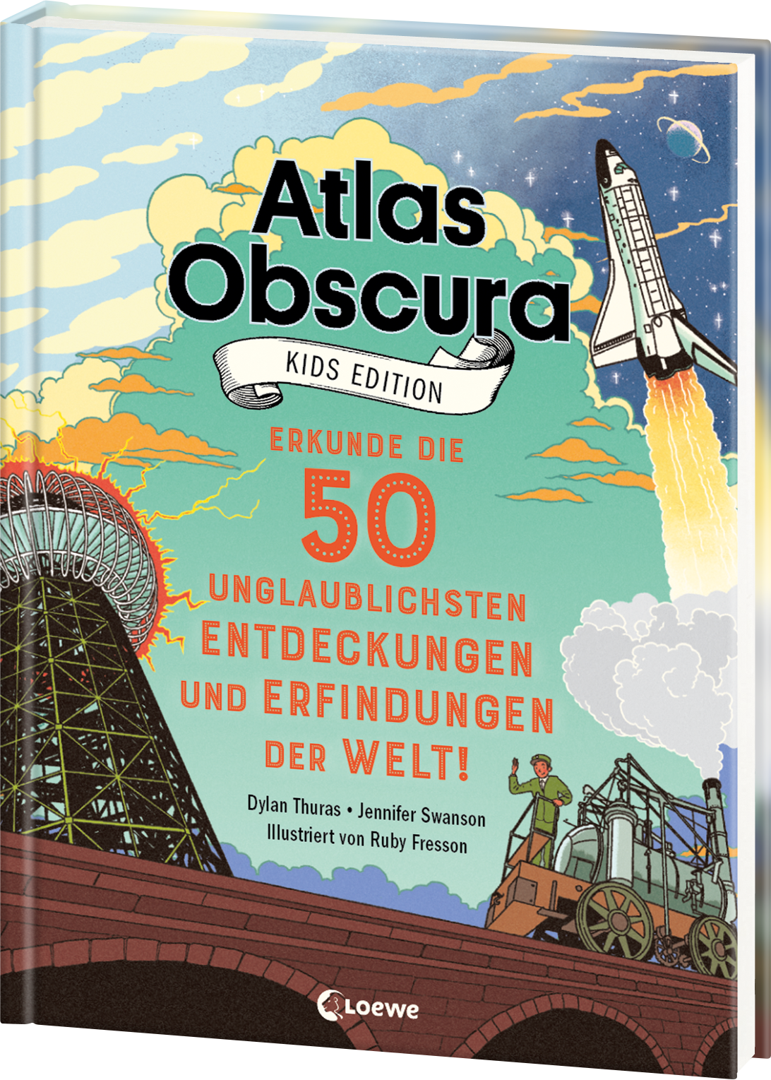 Atlas Obscura Kids Edition - Erkunde die 50 unglaublichsten Entdeckungen und Erfindungen der Welt! 9783743226692