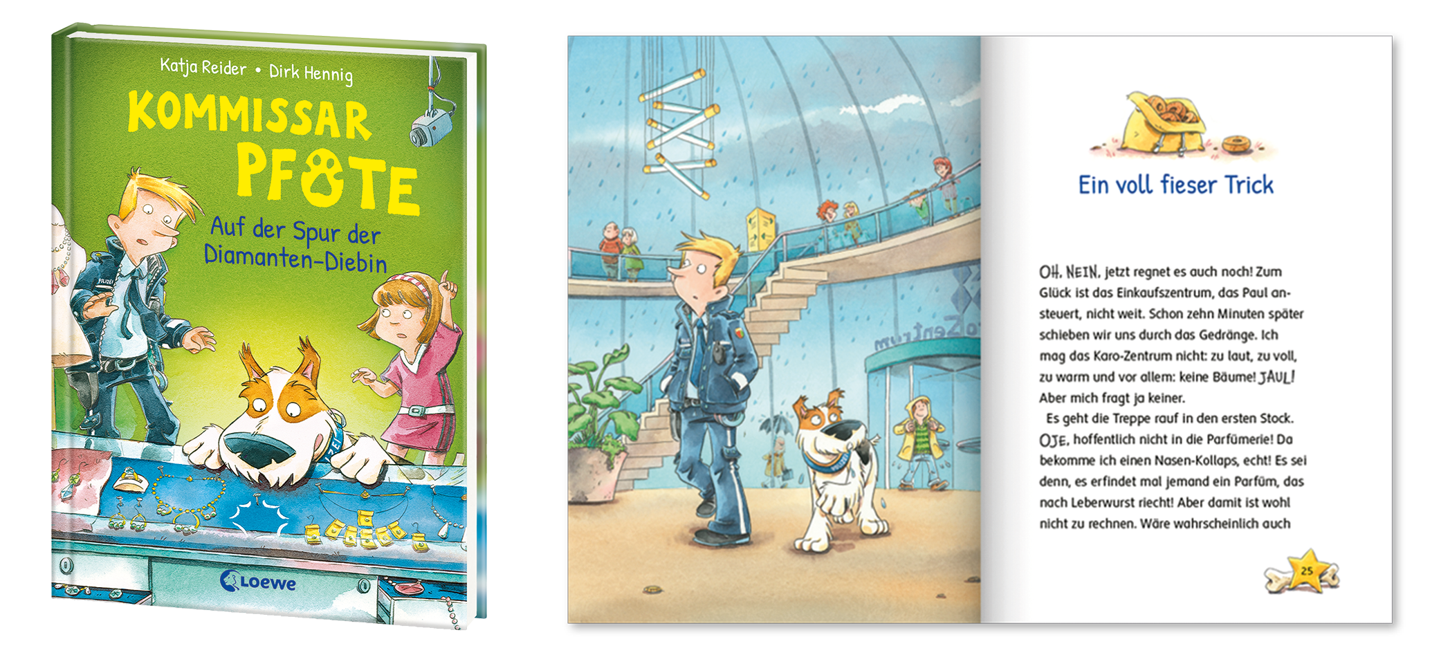 Kommissar Pfote Innenseite Band 2; Linkziel: Titeldetailseite Band 2
