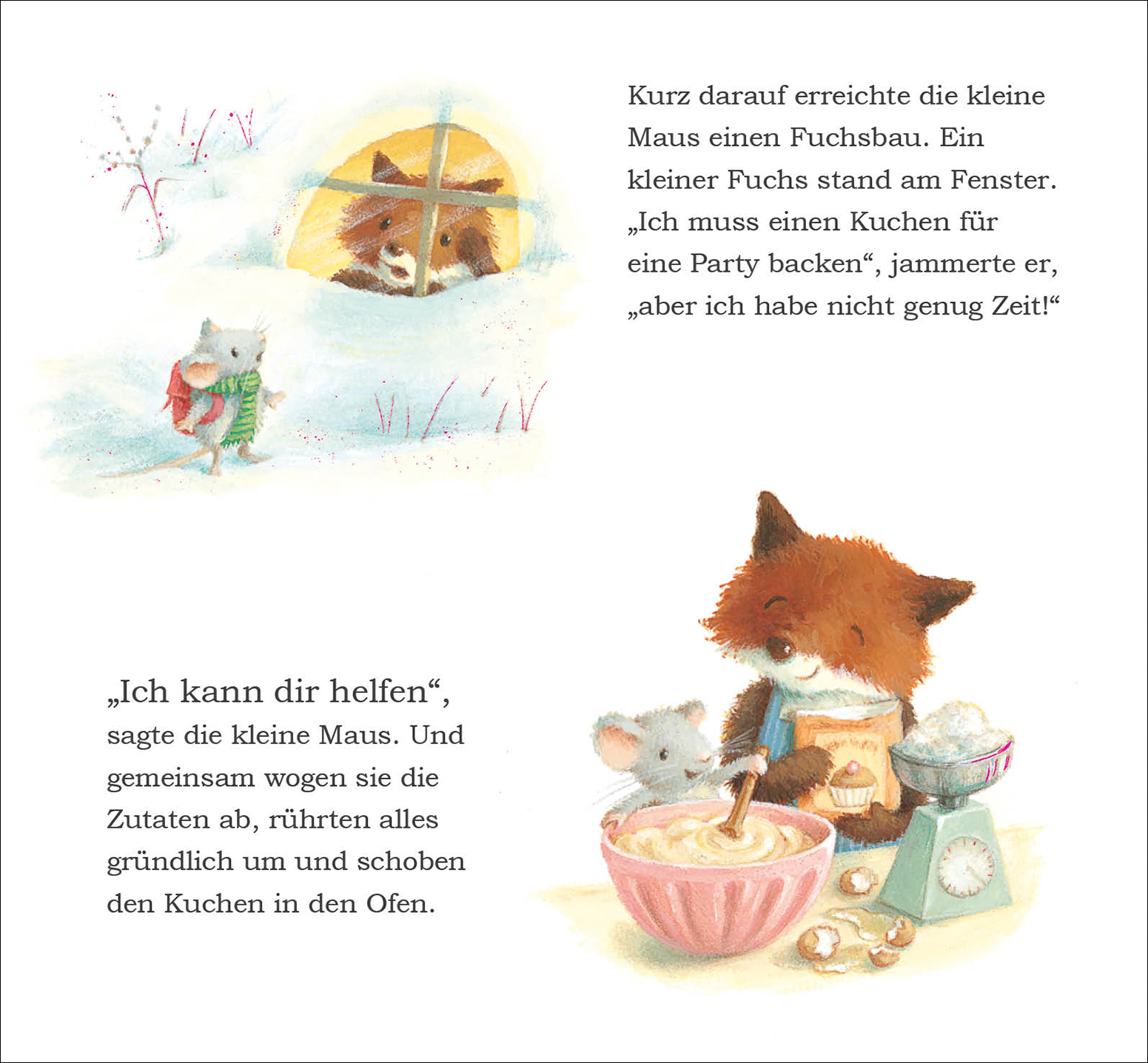 Die kleine Maus feiert Weihnachten 9783743211094_3