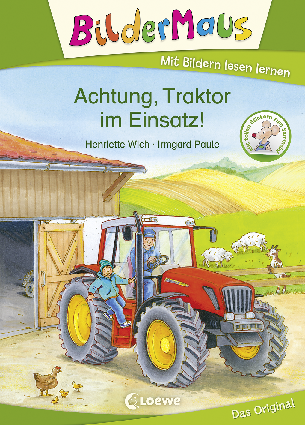 Bildermaus - Achtung, Traktor im Einsatz! 9783732014002