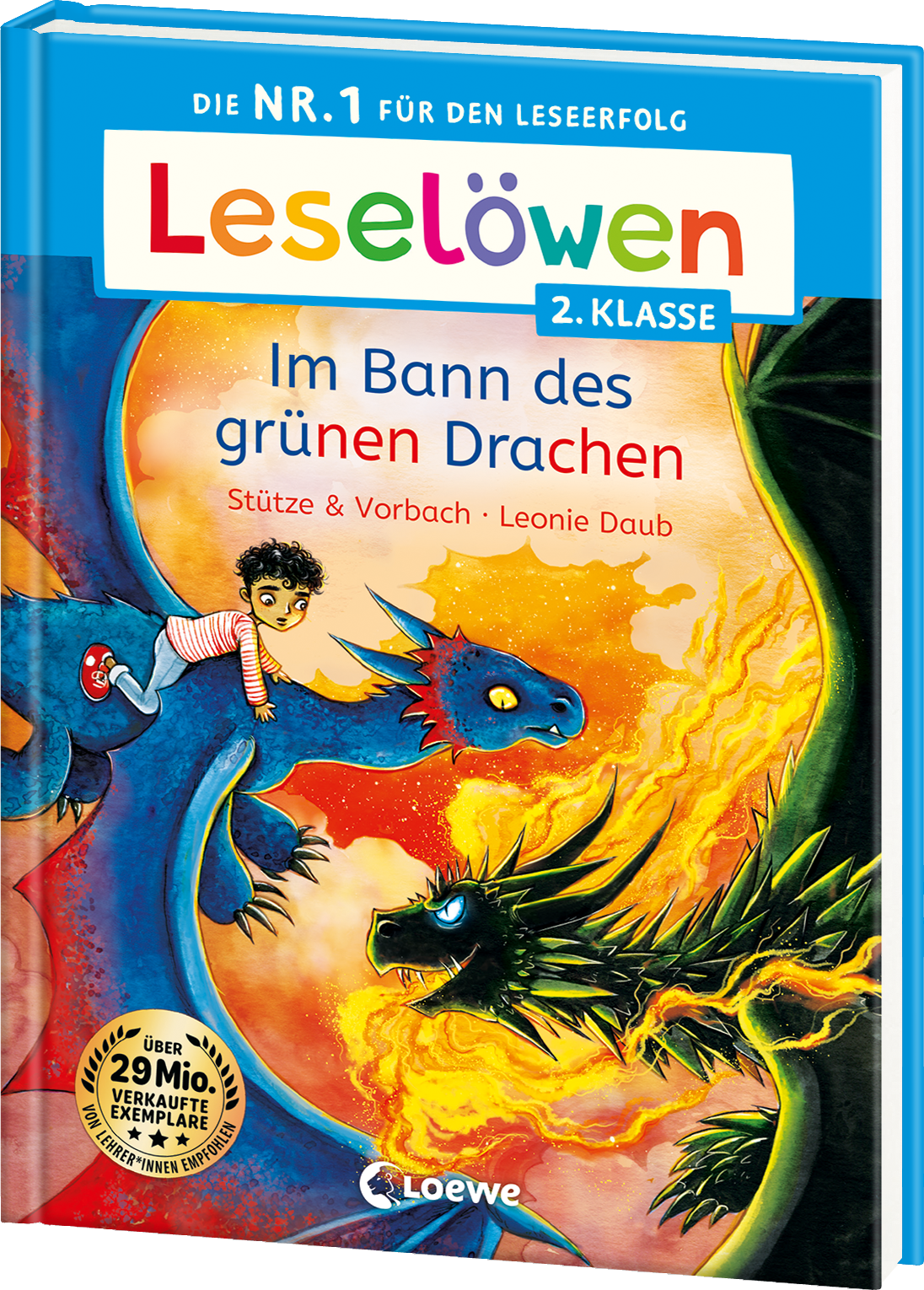 Leselöwen 2. Klasse - Im Bann des grünen Drachen 9783743218970