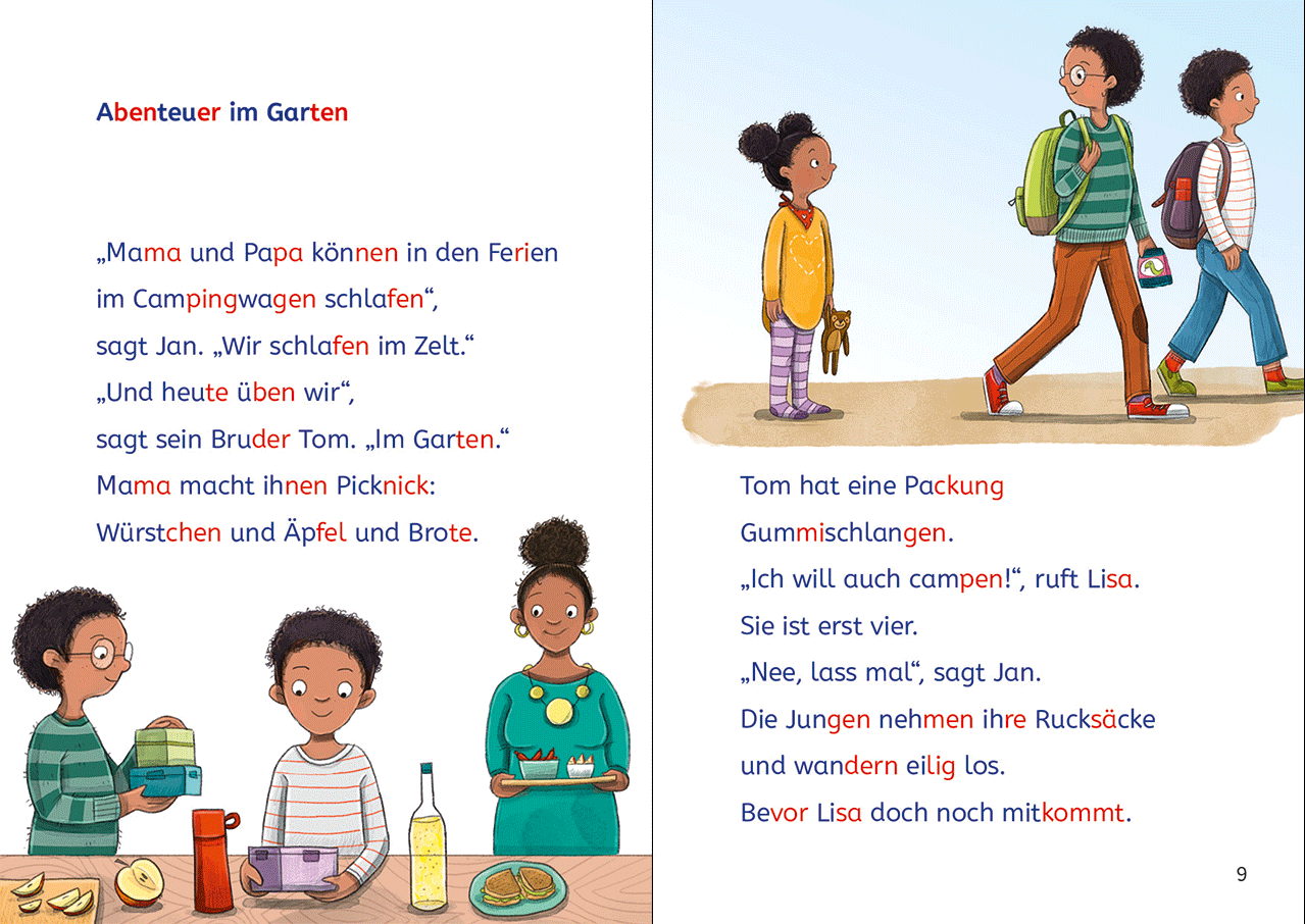 Die besten Silbengeschichten zum Lesenlernen - Auf ins Abenteuer! 9783743223219_11