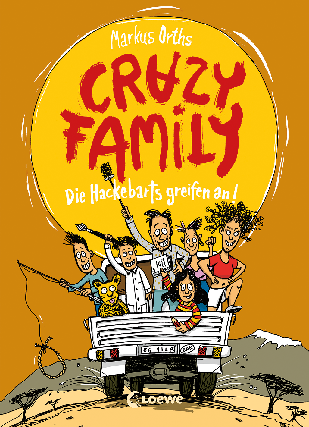 Crazy Family (Band 3) - Die Hackebarts greifen an 9783732024193