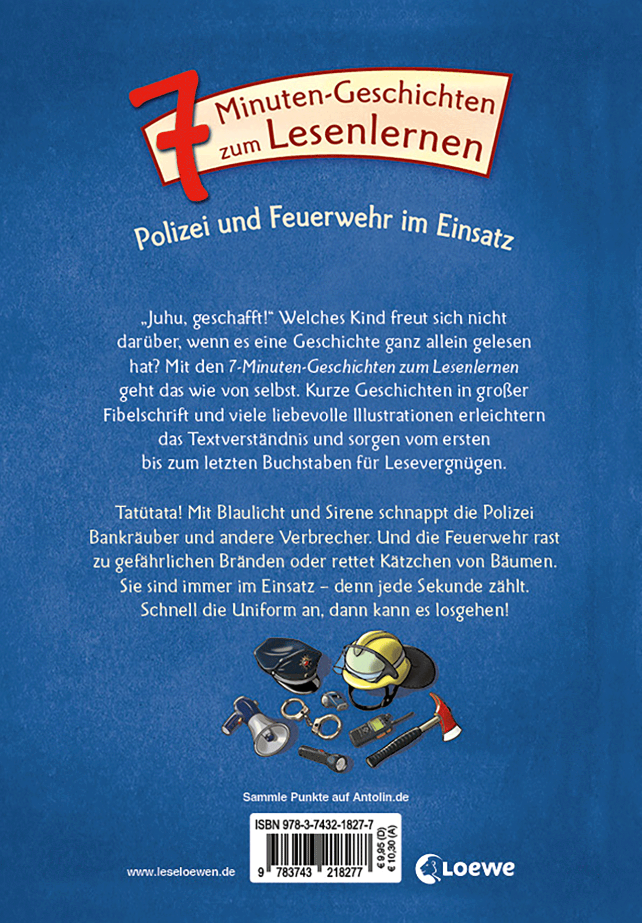 7-Minuten-Geschichten zum Lesenlernen - Polizei und Feuerwehr im Einsatz 9783743218277_01