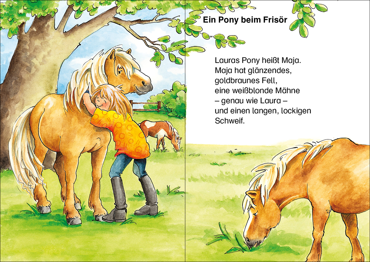 Leselöwen - Das Original -
7-Minuten-Geschichten zum Lesenlernen - Im Galopp ins Ponyglück 9783743215276_1