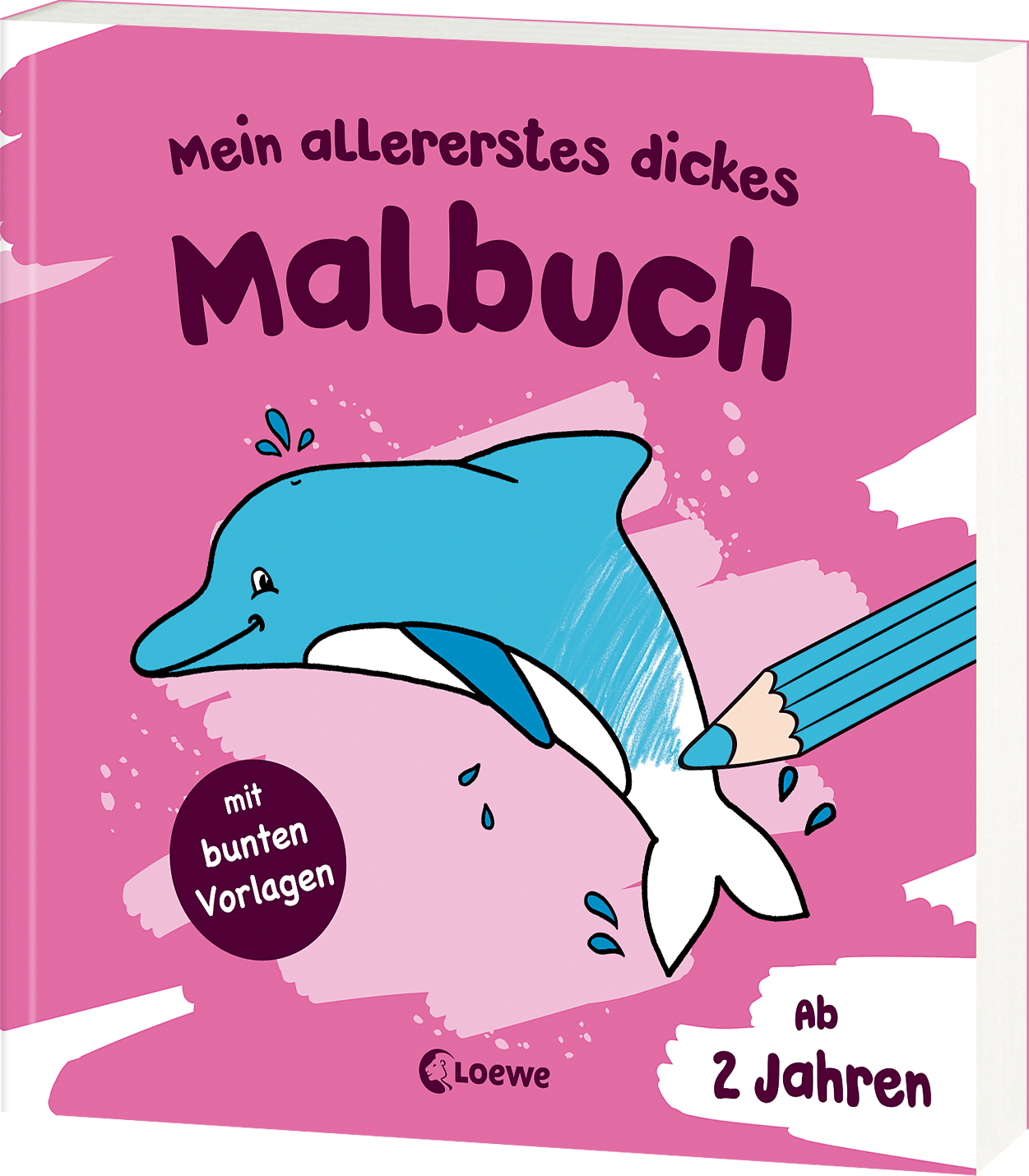Mein allererstes dickes Malbuch (Delfin)