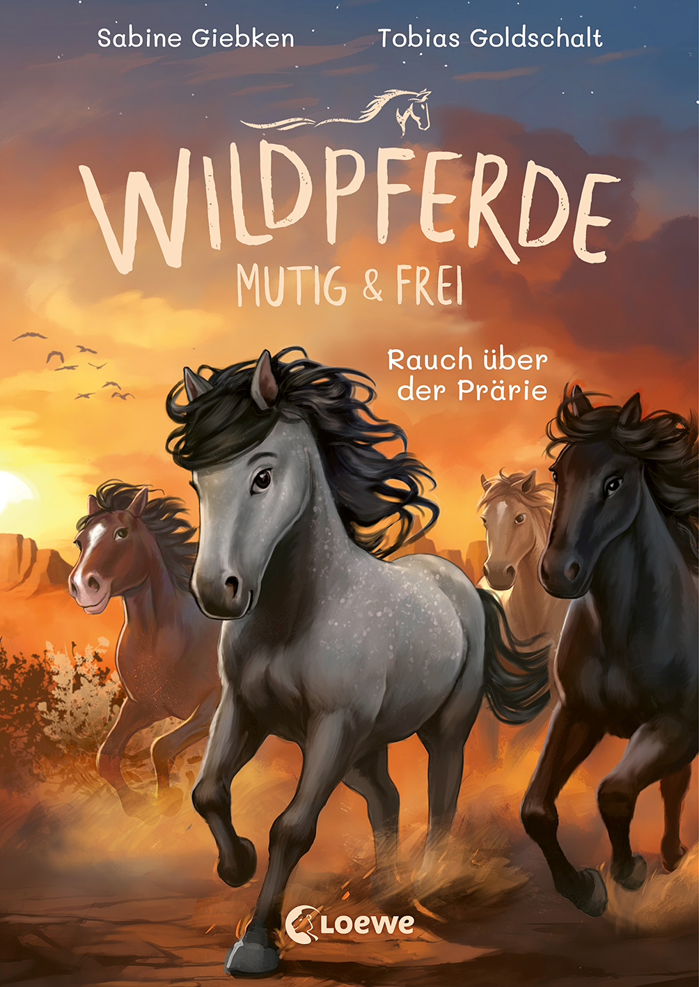 Wildpferde - mutig und frei (Band 5) - Rauch über der Prärie 9783732024490