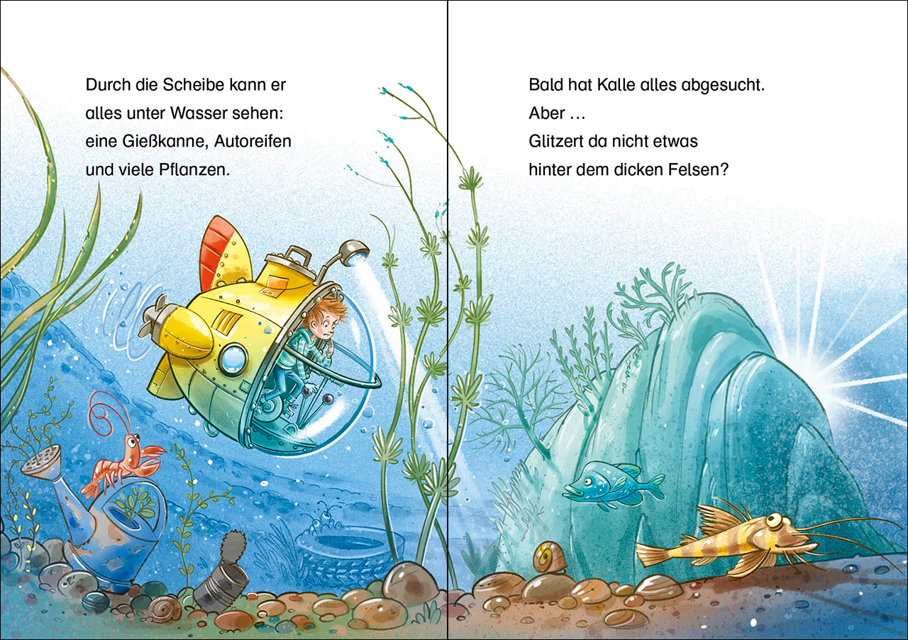 Leselöwen 1. Klasse - Die verborgene Unterwasser-Stadt 9783743207721_1