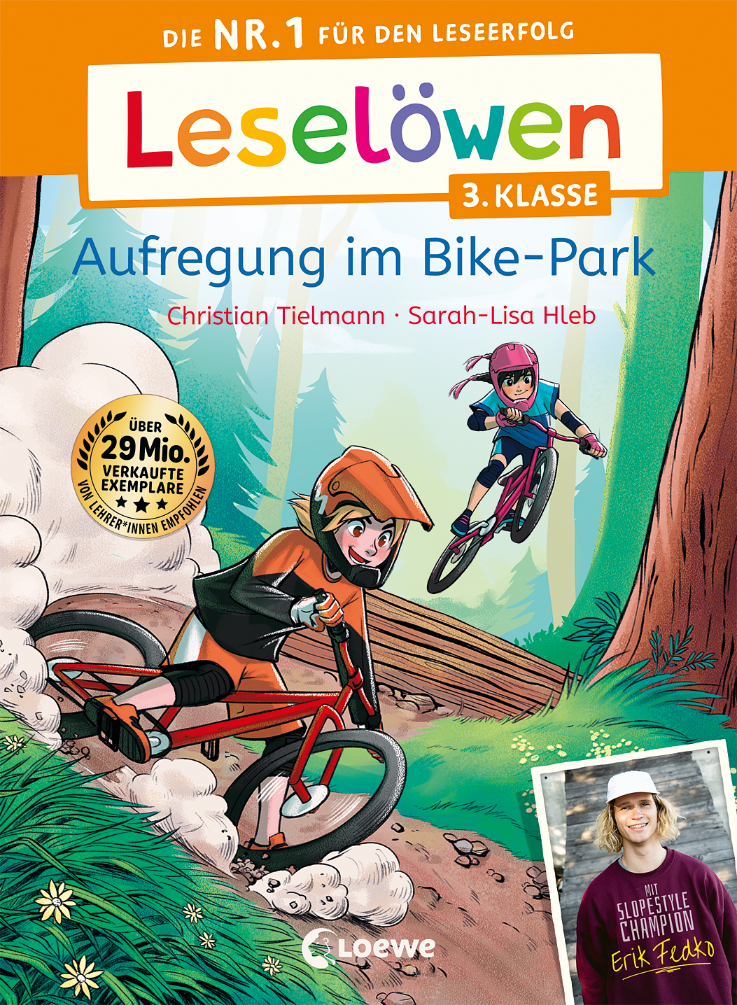 Leselöwen 3. Klasse - Aufregung im Bike-Park 9783732026487