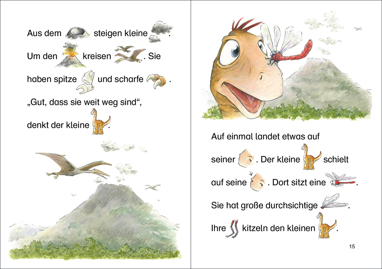 Lesenlernen in 3 Schritten - Die schönsten Dinogeschichten 9783743212930_3