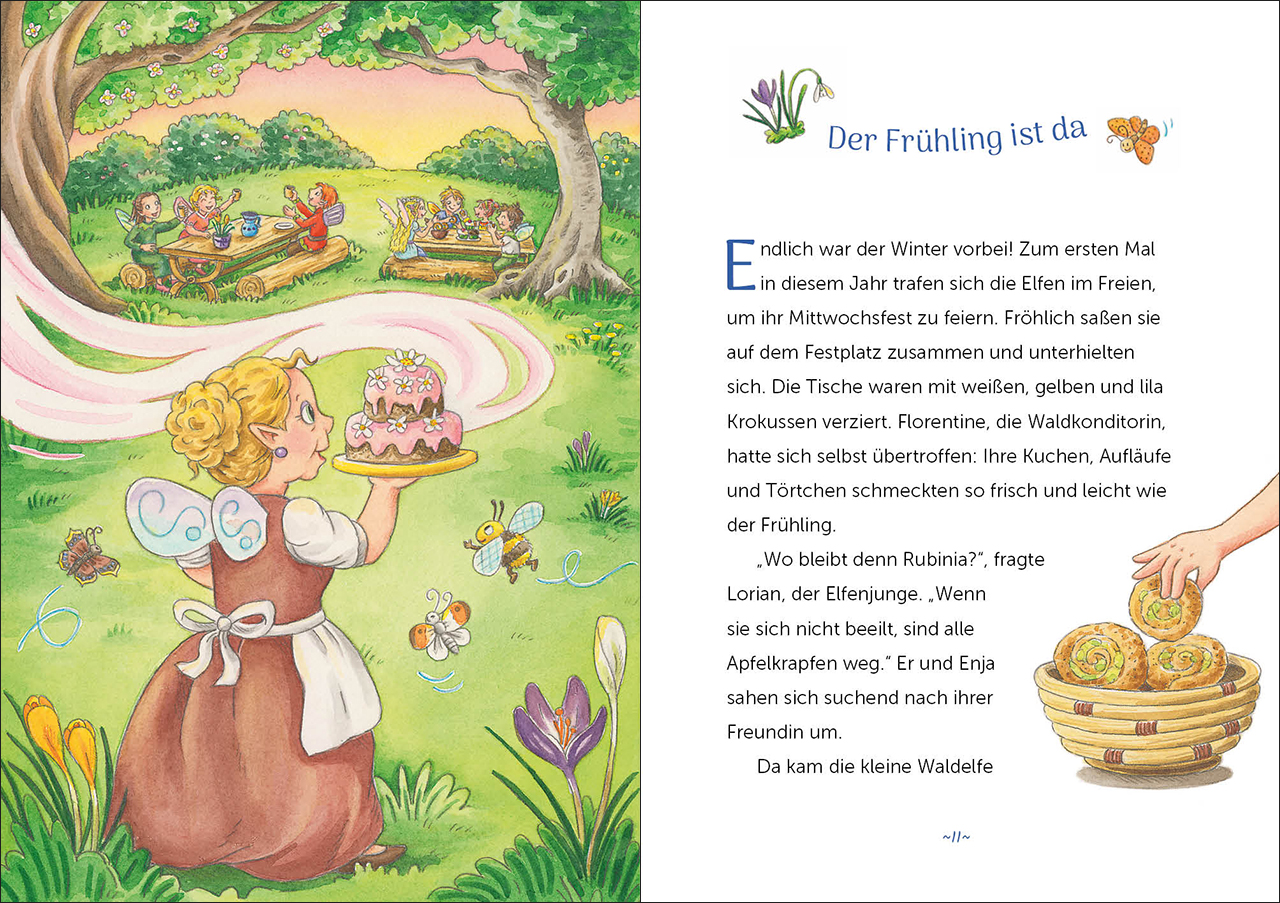 Rubinia Wunderherz, die mutige Waldelfe (Band 4) - Gefahr im Elfenwald 9783743211964_1