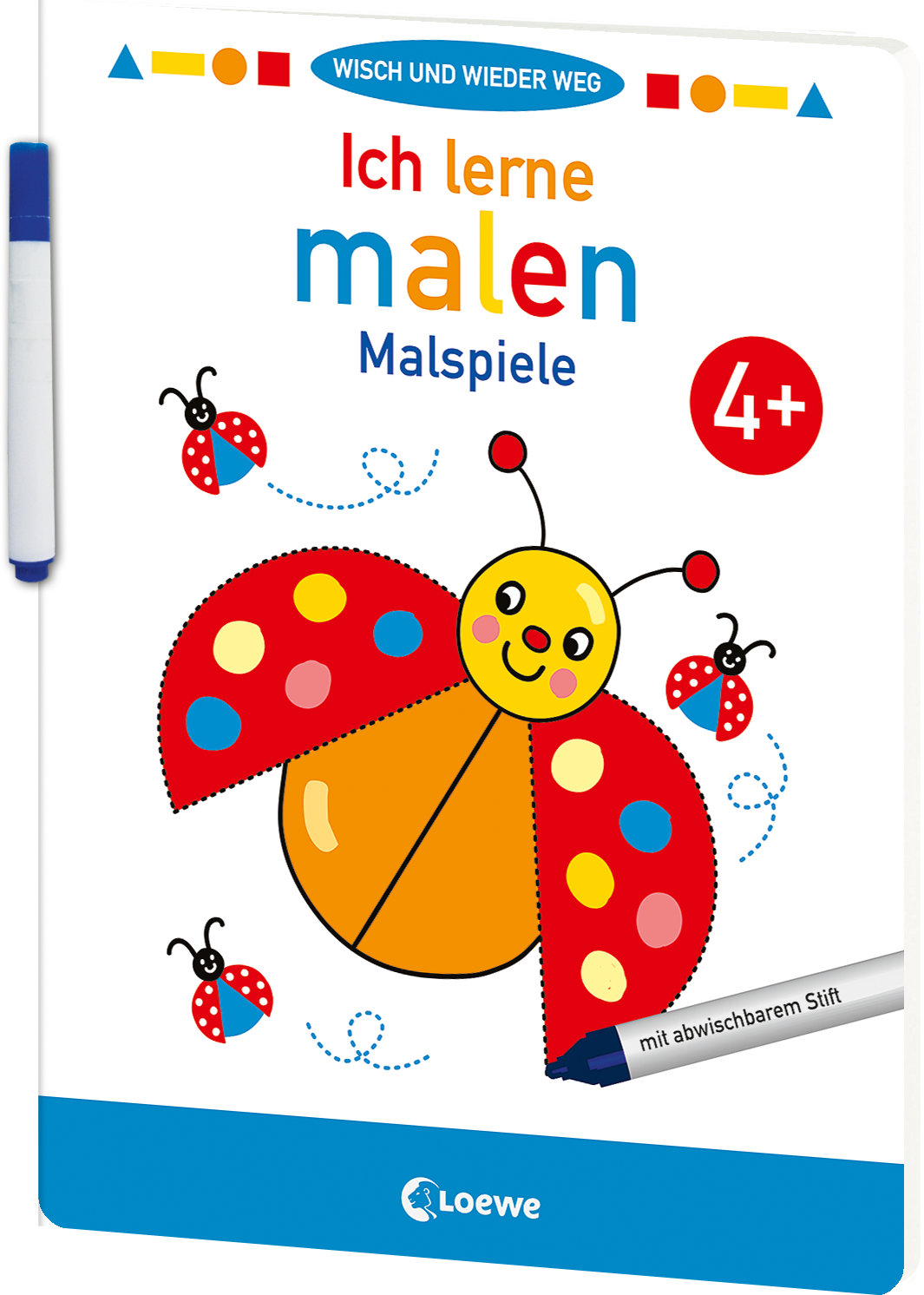 Wisch und wieder weg - Ich lerne malen 4+ 9783743206977