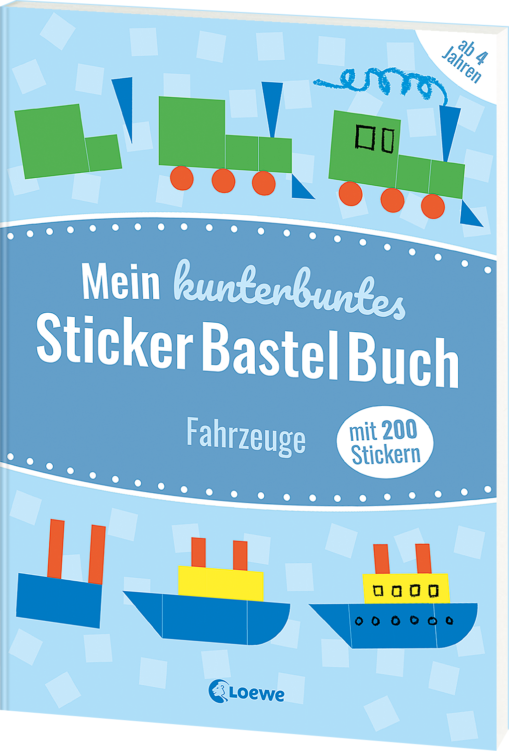 Sticker Crafting Fun: Shapes - Vehicles 9783743205895