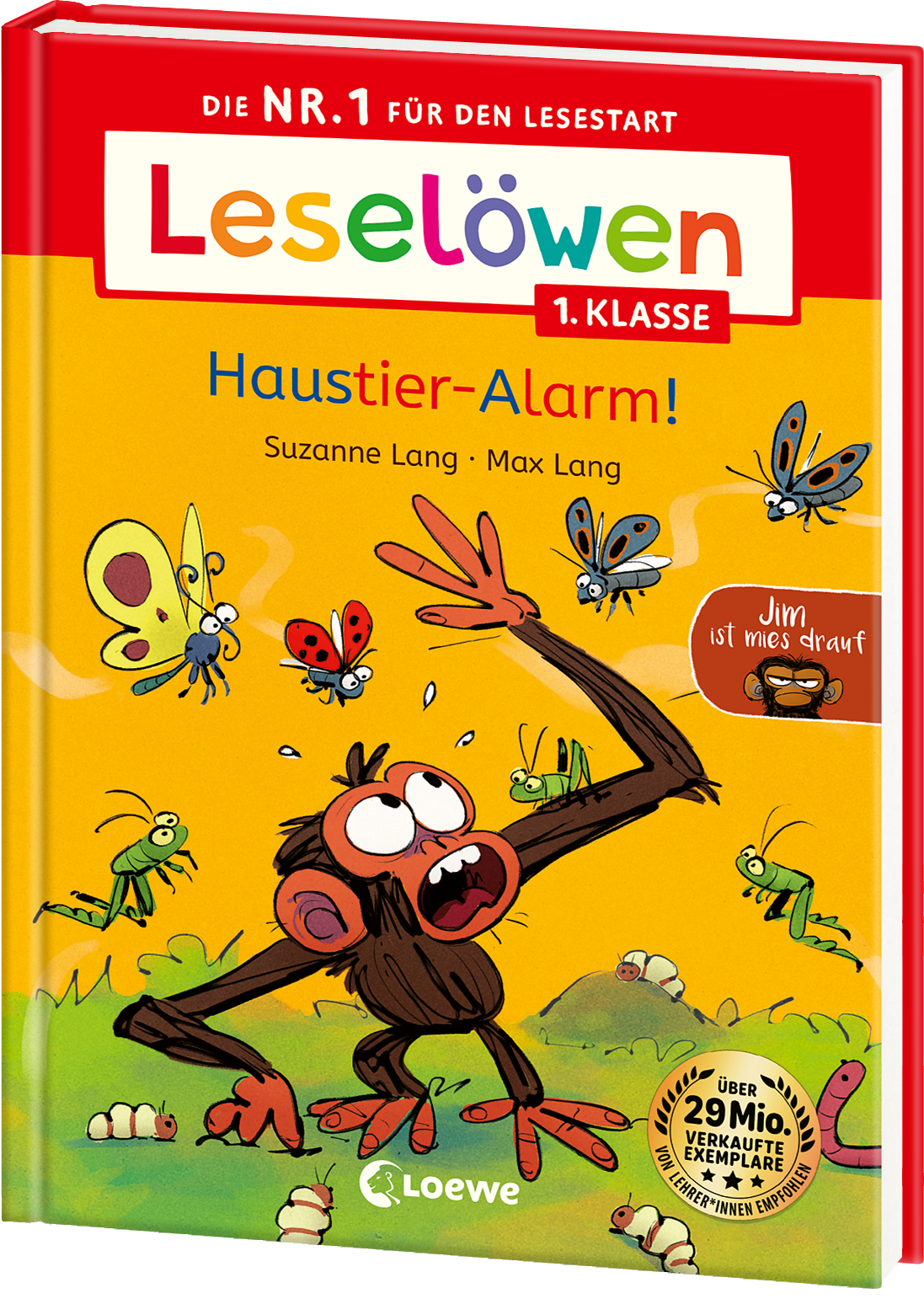 Leselöwen 1. Klasse - Jim ist mies drauf - Haustier-Alarm! 9783743219267