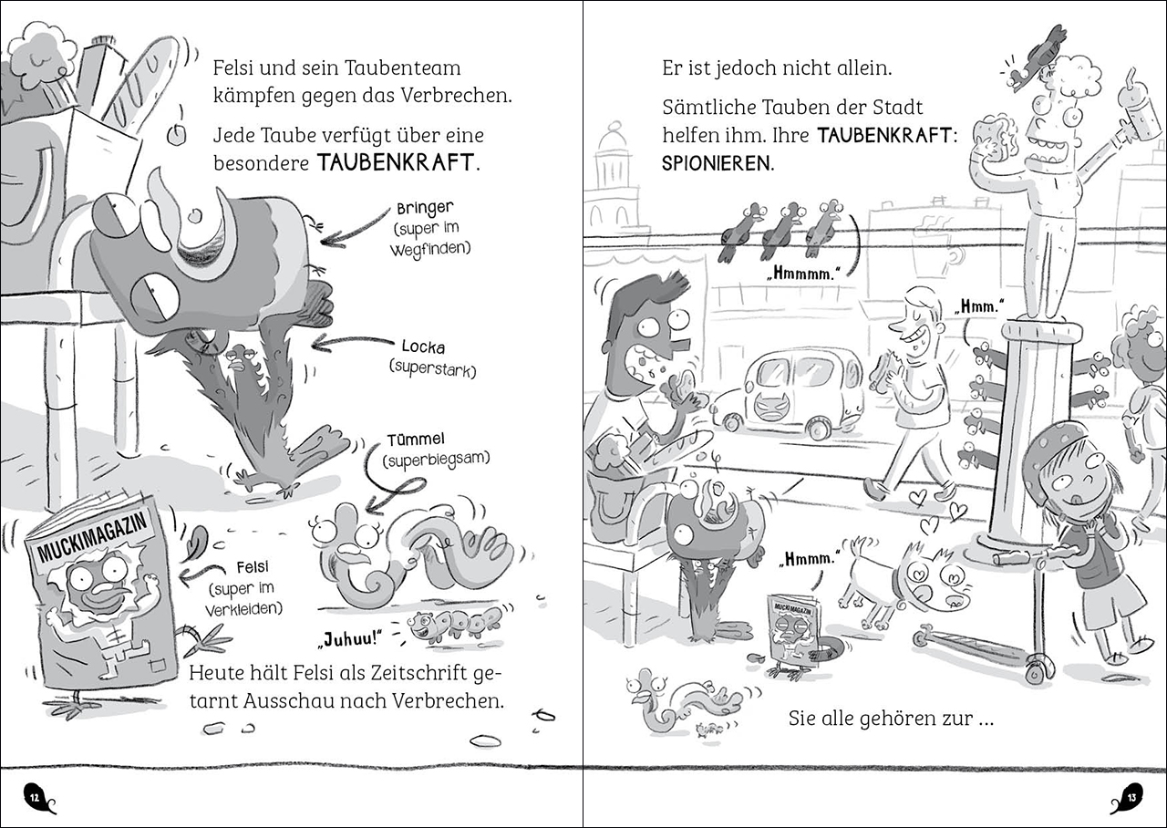 Knallharte Tauben lassen die Katze aus dem Sack (Band 5) 9783743211155_3 Knallharte Tauben lassen die Katze aus dem Sack (Band 5) 9783743211155_3