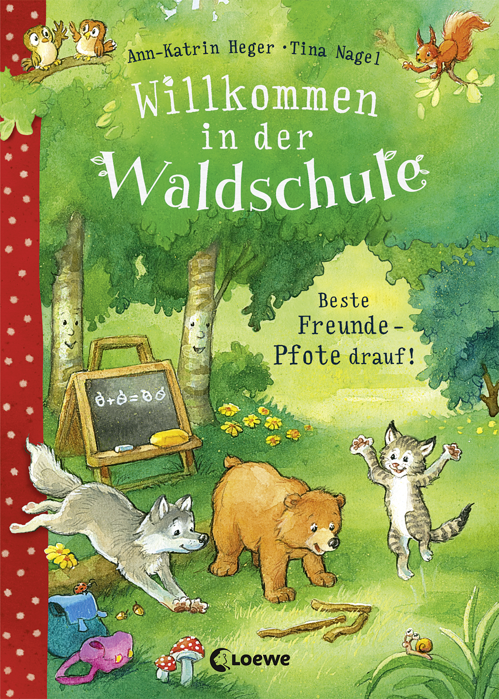 Willkommen in der Waldschule (Band 1) - Beste Freunde - Pfote drauf! 9783732013265