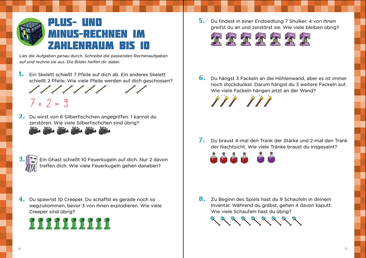 Mathe für Minecrafter - Mein extrastarkes Übungsbuch 9783743215573_3