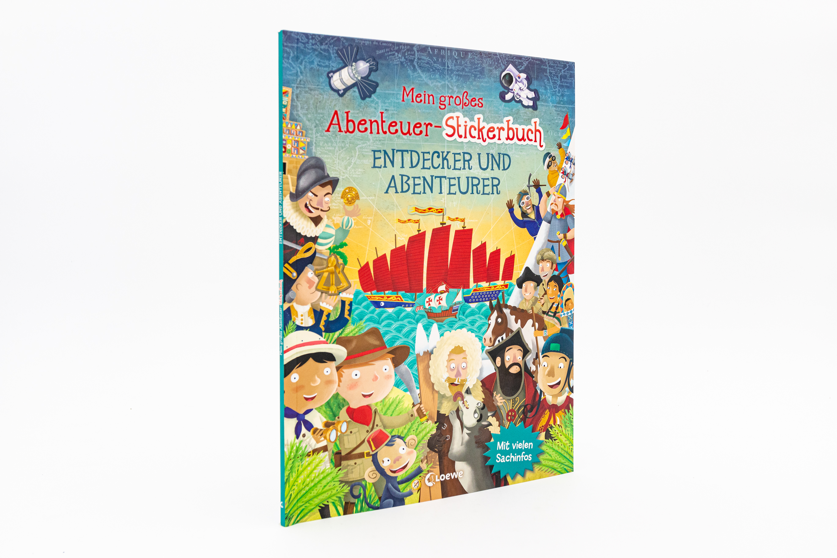 Mein großes Abenteuer-Stickerbuch - Entdecker und Abenteurer 9783743212688_1