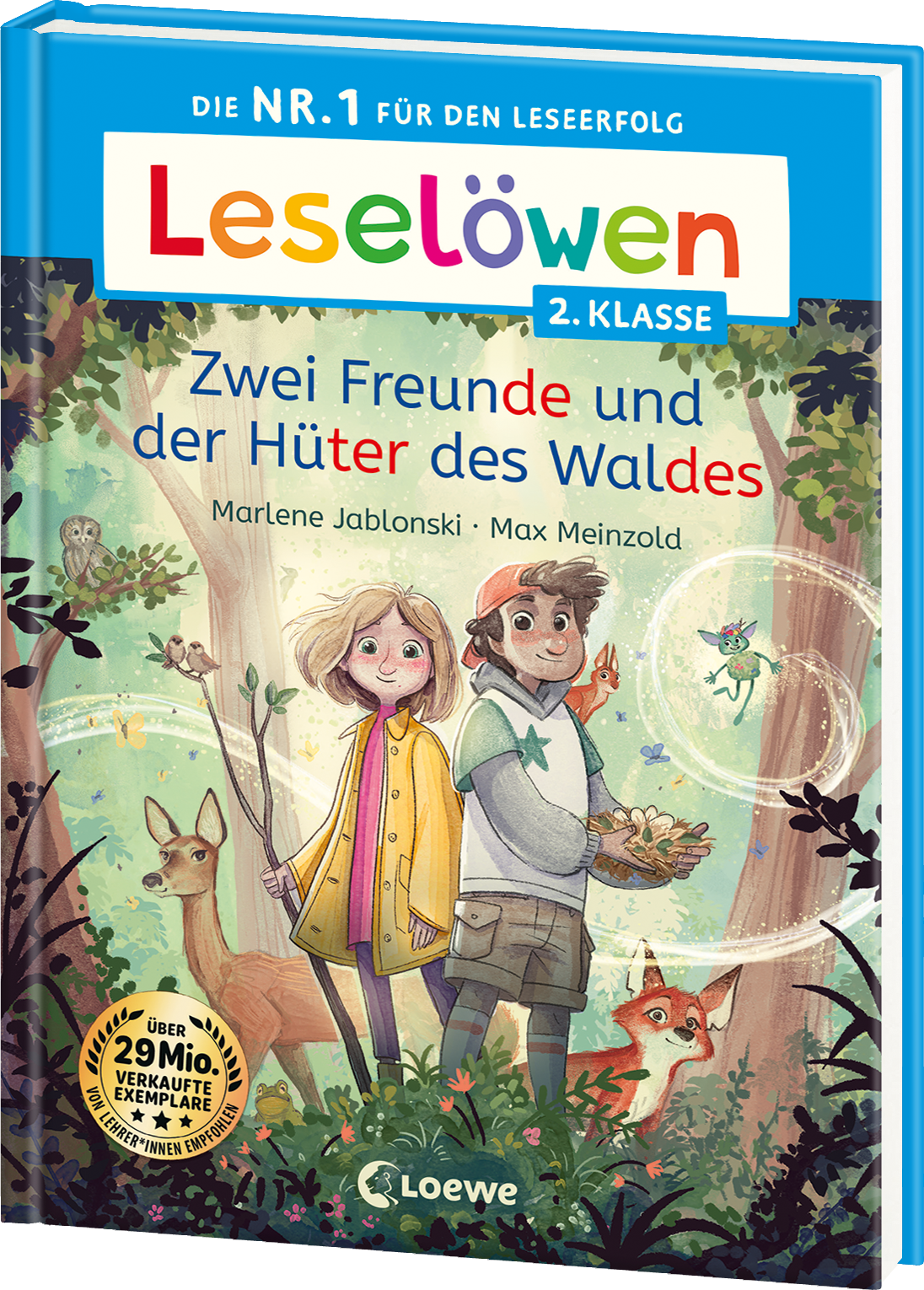 Leselöwen 2. Klasse - Zwei Freunde und der Hüter des Waldes 9783743218987