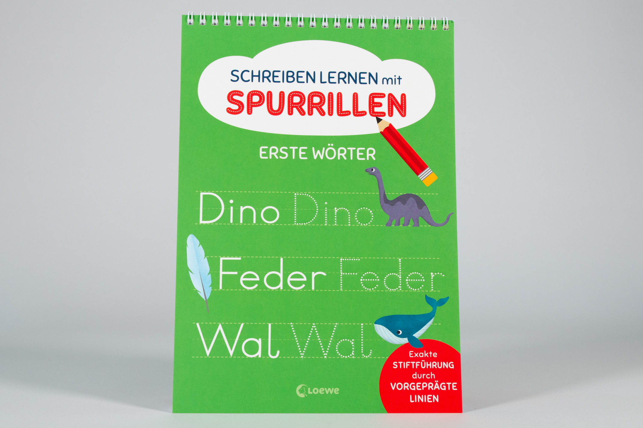 Schreiben lernen mit Spurrillen - Erste Wörter 9783743217836_1