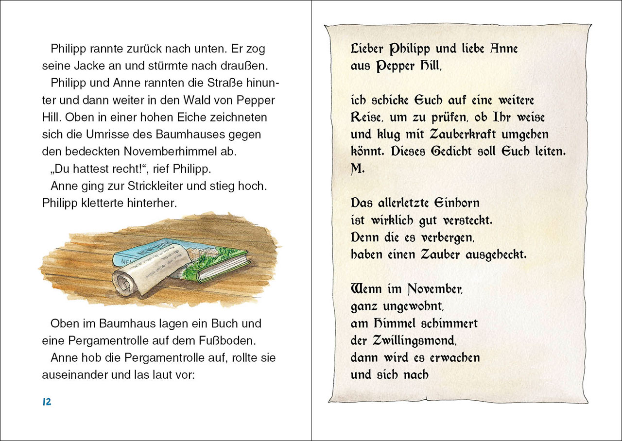 Das magische Baumhaus junior (Band 33) - Auf den Spuren des verzauberten Einhorns 9783743212800_2