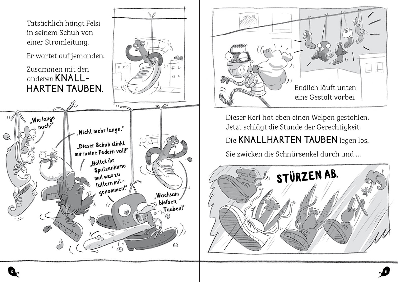 Knallharte Tauben schießen den Vogel ab (Band 3) 9783743206106_4