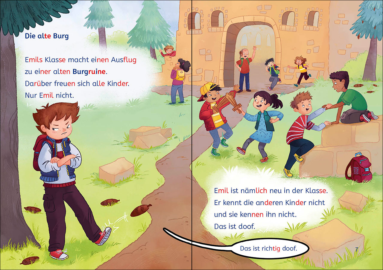 Leselöwen 2. Klasse - Reise in den Wald der Drachen 9783743215184_1