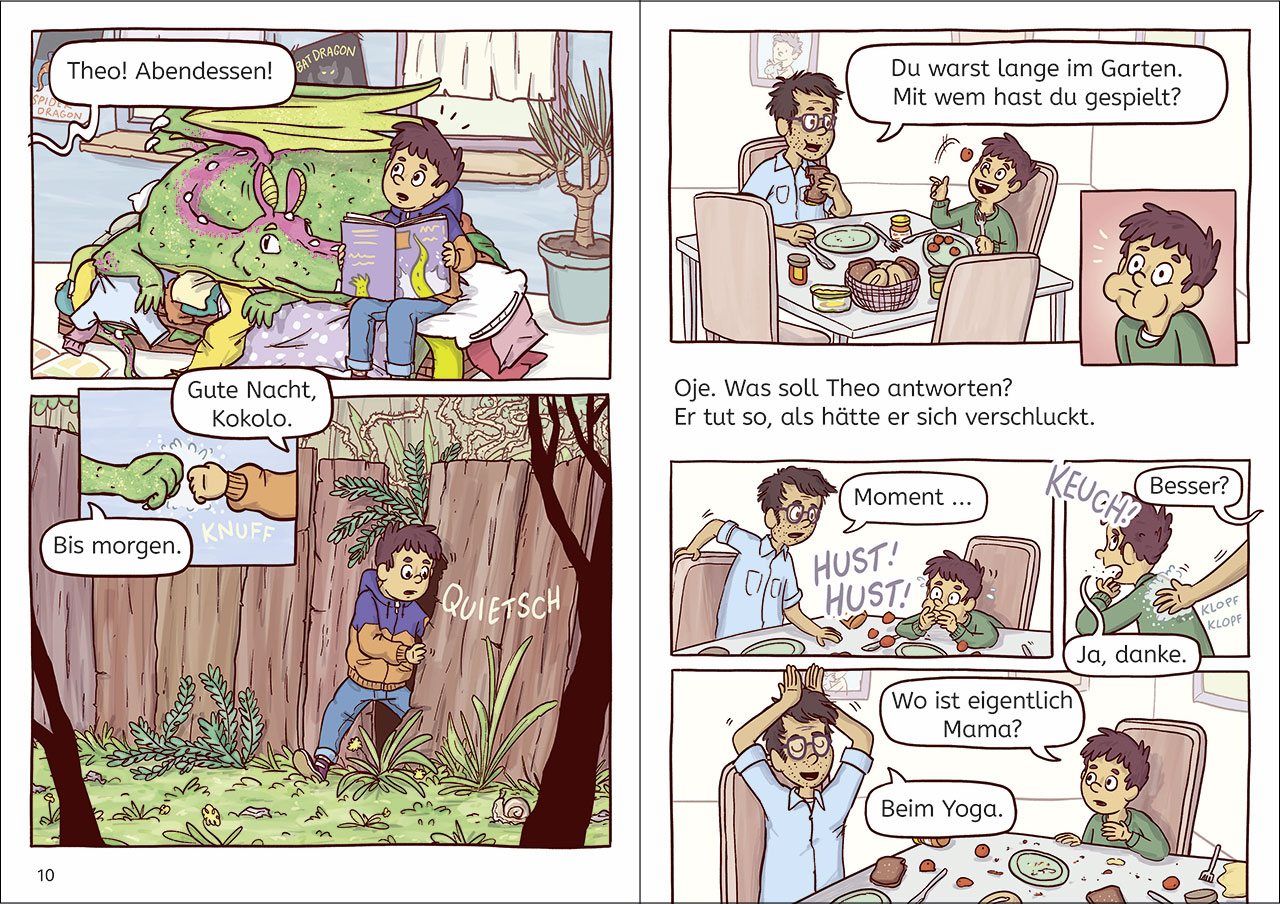 Leselöwen Comics 1. Klasse - Entführung im Drachenwald 9783743218536_06