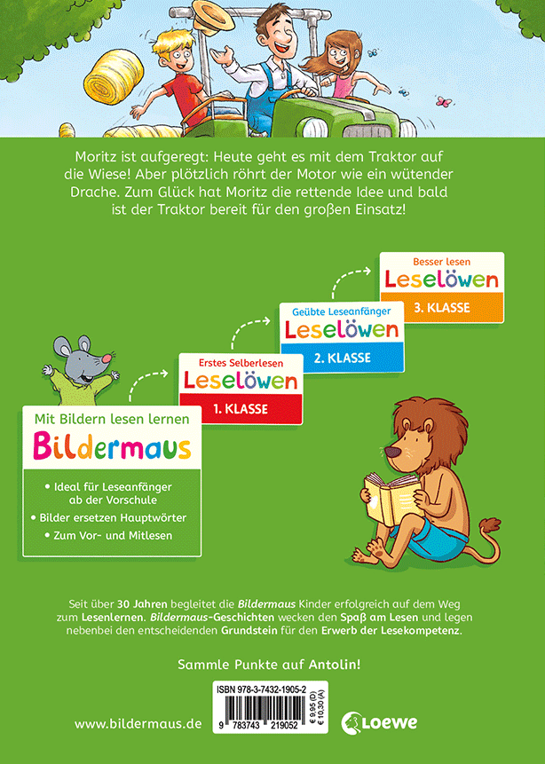 Bildermaus - Unser Traktor ist der beste 9783743219052_01