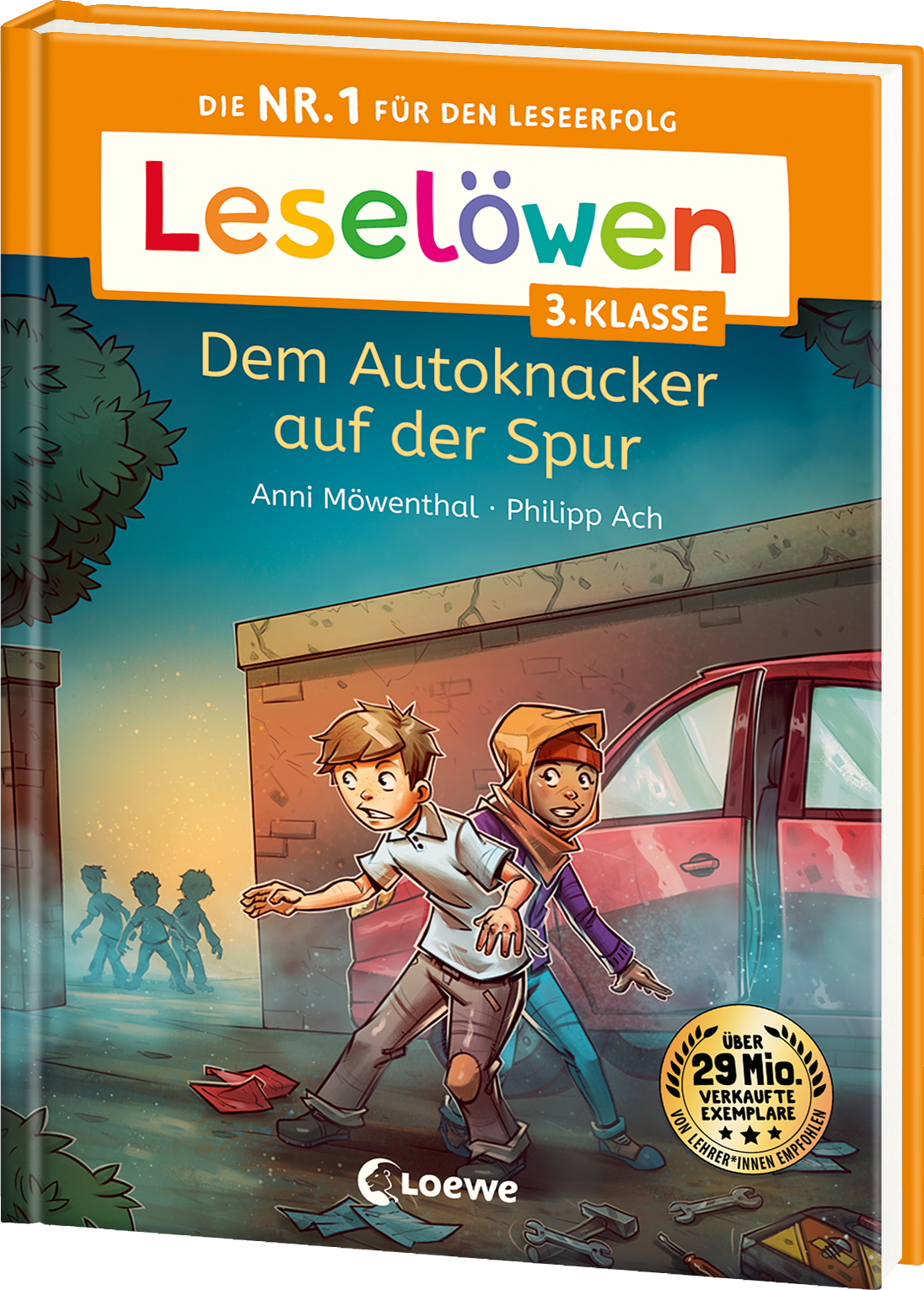 Leselöwen 3. Klasse - Dem Autoknacker auf der Spur  9783743214392