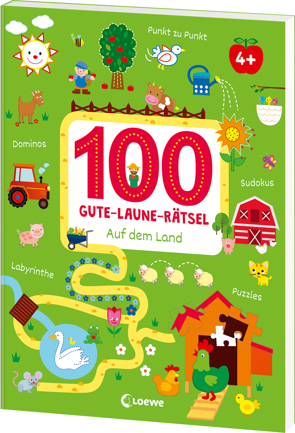 100 Gute-Laune-Rätsel - Auf dem Land 9783743215870