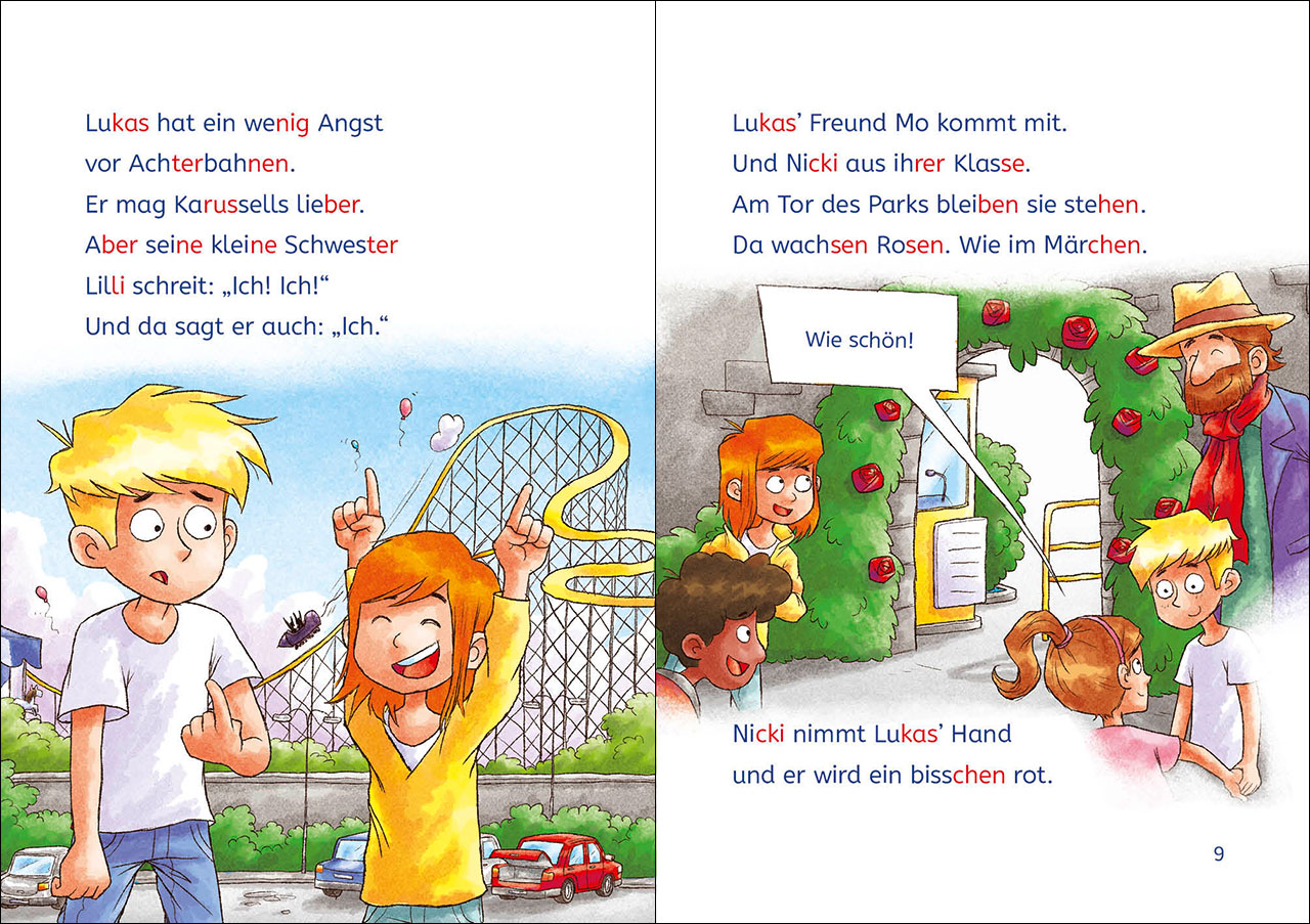 Leselöwen 2. Klasse - Alarm! Diebe im Freizeitpark! 9783743216204_6