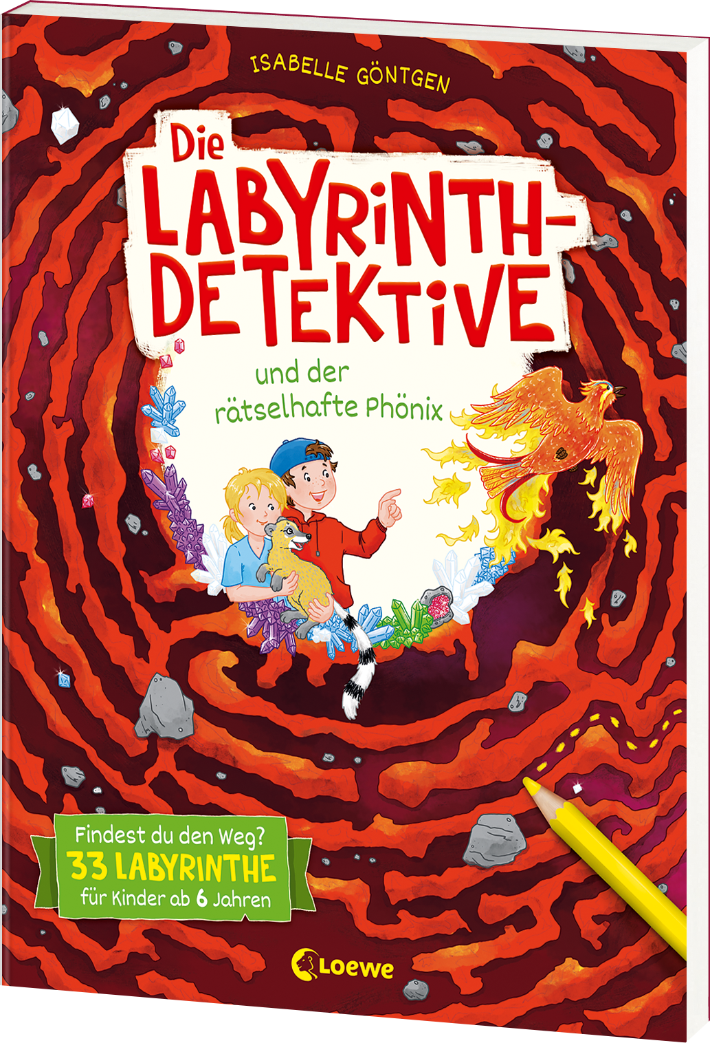 Labyrinth Detectives and the Mysterious Phoenix (Vol. 3) 9783743212817
