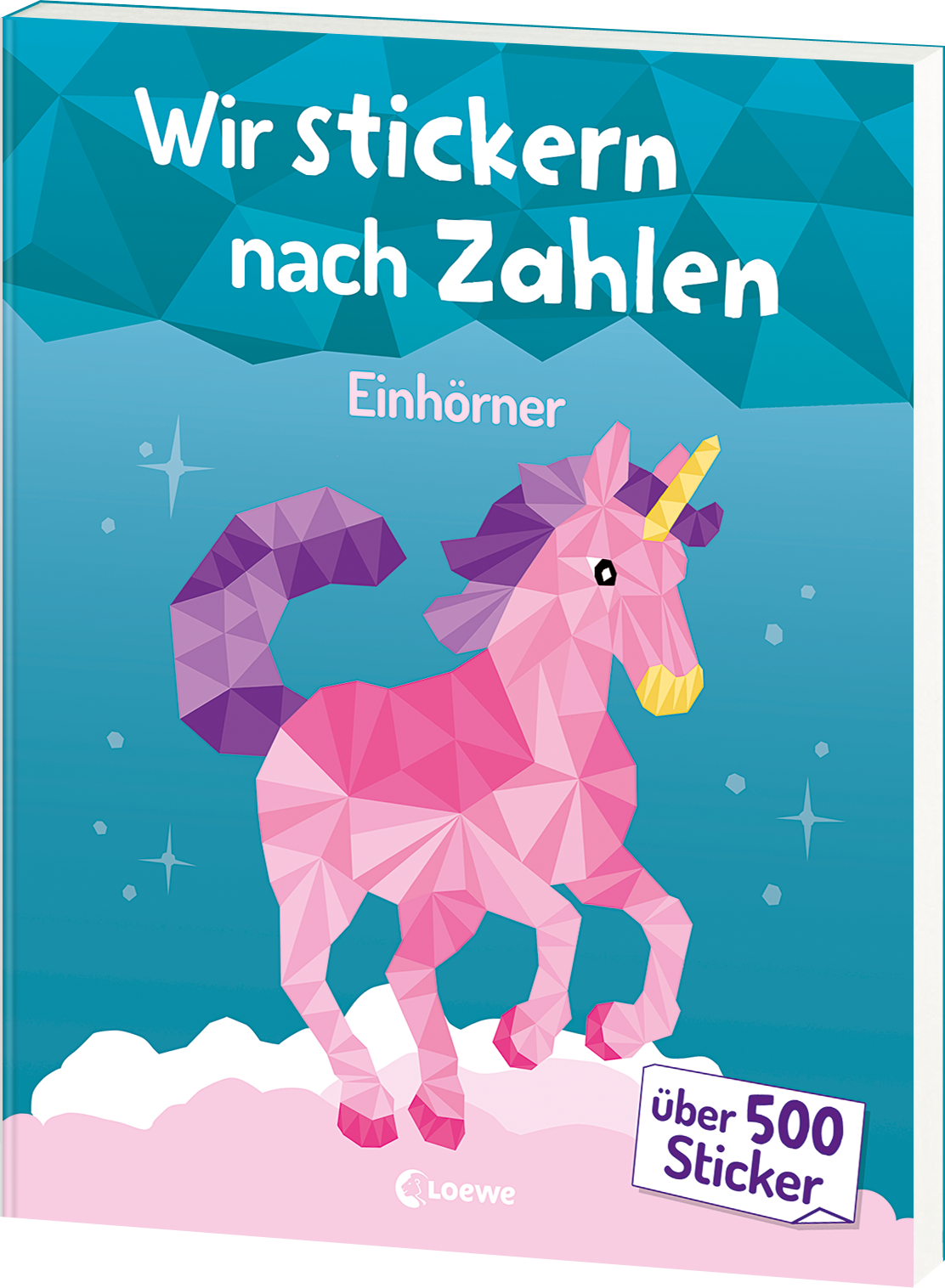 Wir stickern nach Zahlen - Einhörner 9783743220355 Wir stickern nach Zahlen - Einhörner 9783743220355