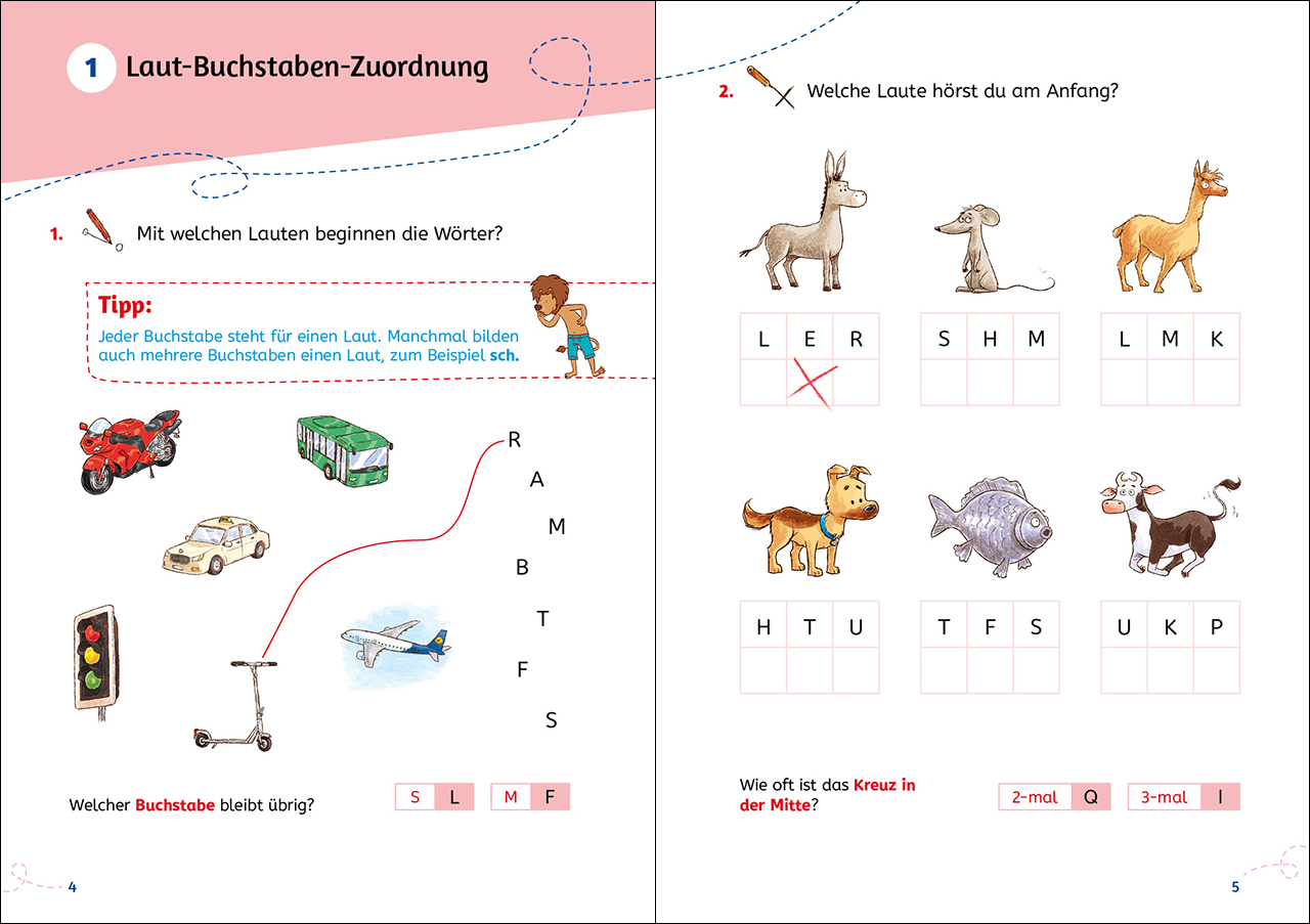 Leselöwen Lernhilfen - Lesen lernen - 1. Klasse  9783743213531_1