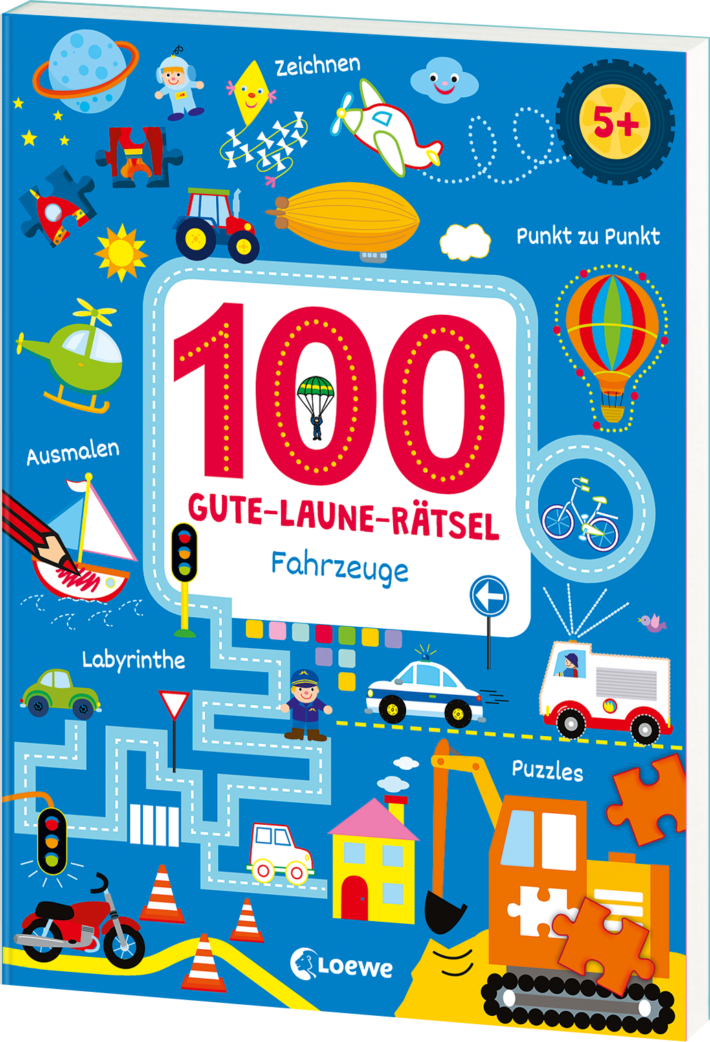 100 Gute-Laune-Rätsel - Fahrzeuge 9783743202269
