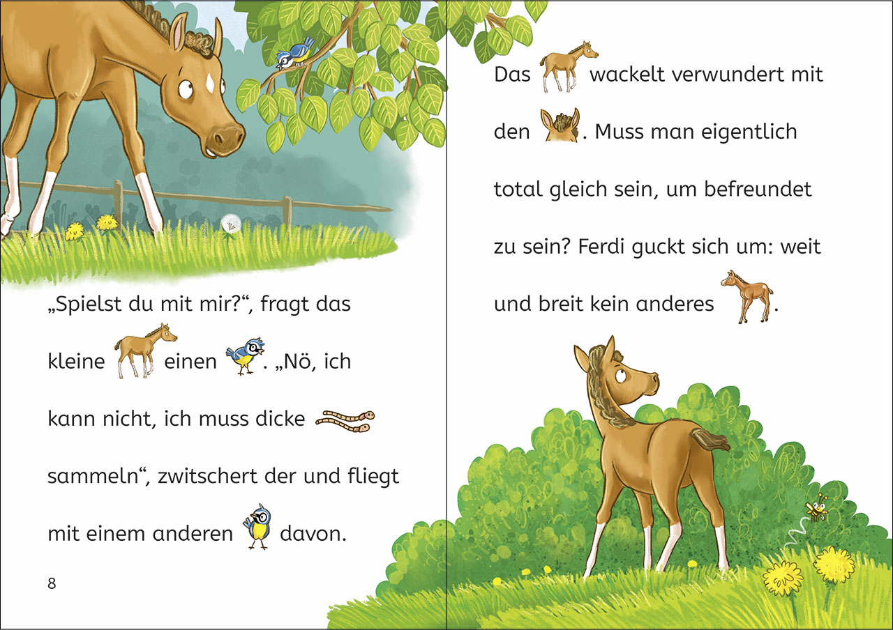 Bildermaus - Ein Freund für das kleine Fohlen 9783743217881_06