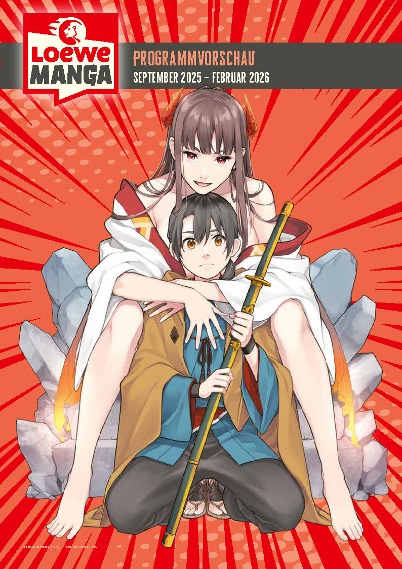 Cover Vorschau Loewe Manga Herbst 2025, Linkziel: Download Vorschau