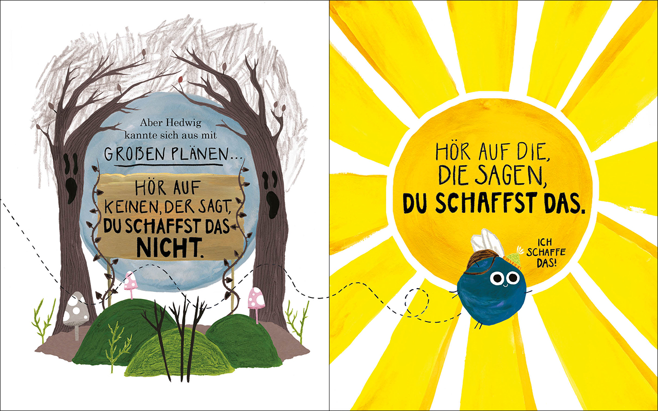 Hedwig will hoch hinaus - Eine Geschichte über den Glauben an sich selbst 9783743213470_4