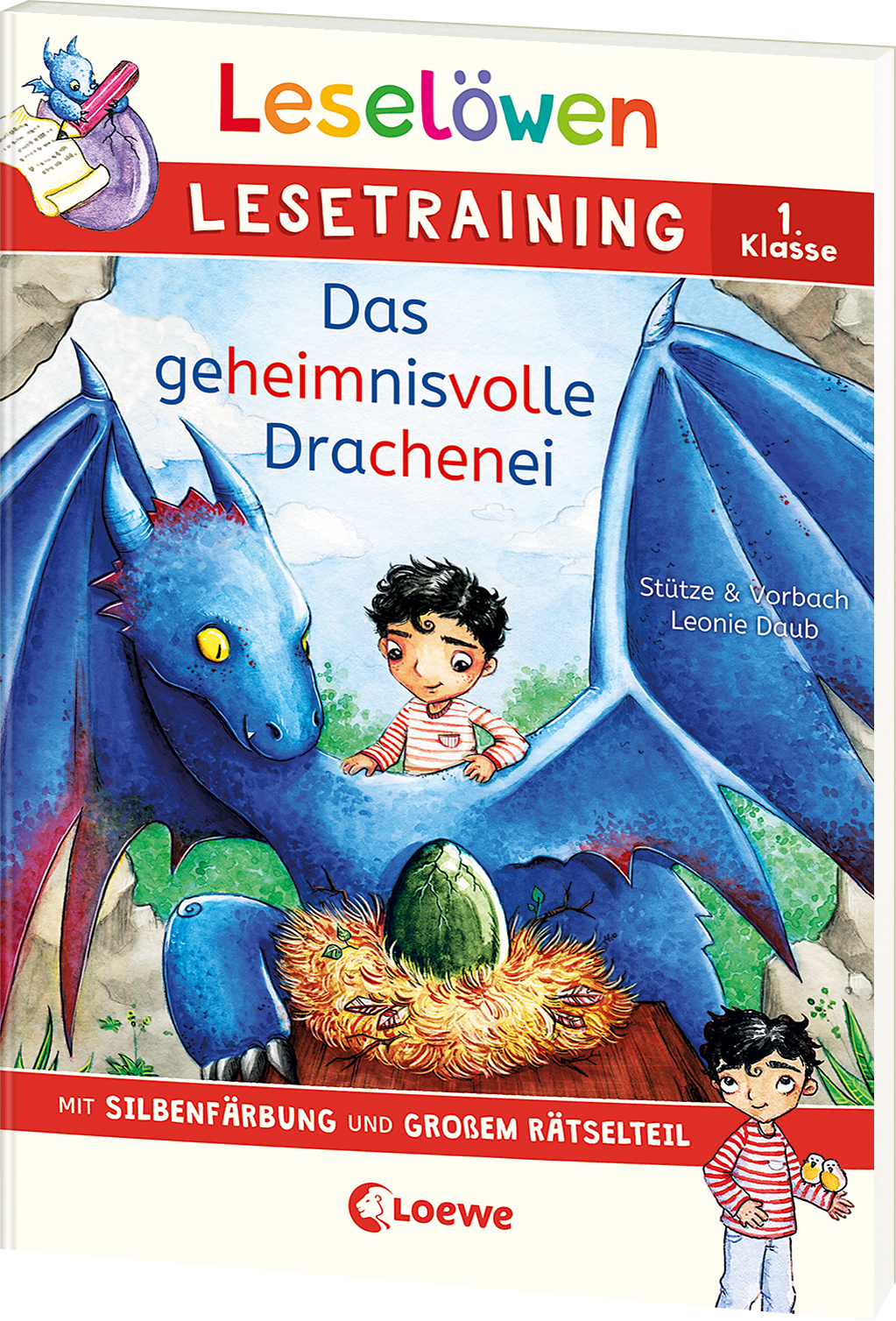 Leselöwen Lesetraining 1. Klasse - Das geheimnisvolle Drachenei 9783743210578