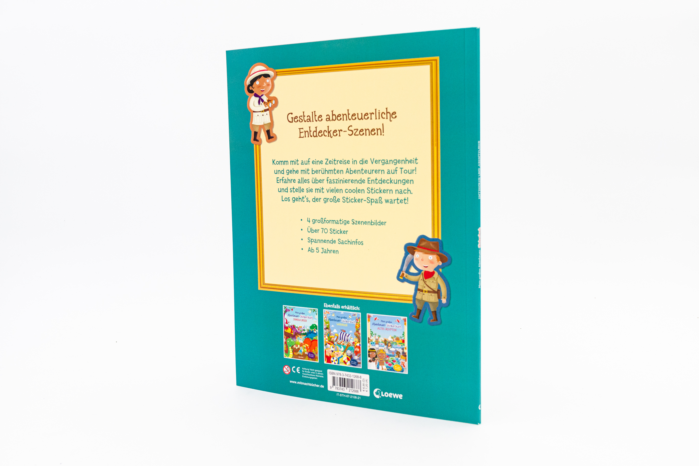 Mein großes Abenteuer-Stickerbuch - Entdecker und Abenteurer 9783743212688_2