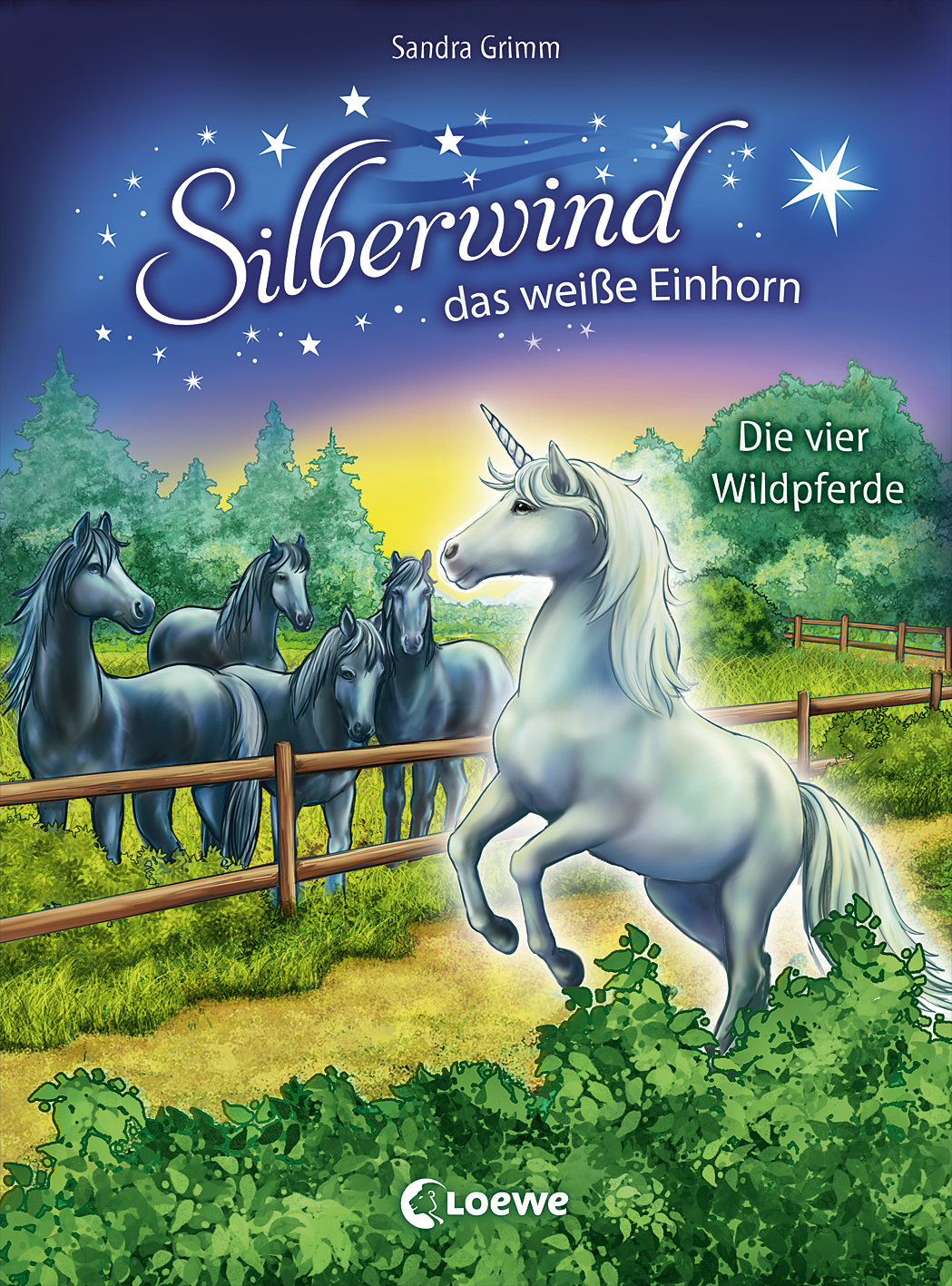 Silberwind, das weiße Einhorn (Band 3) - Die vier Wildpferde 9783785582909