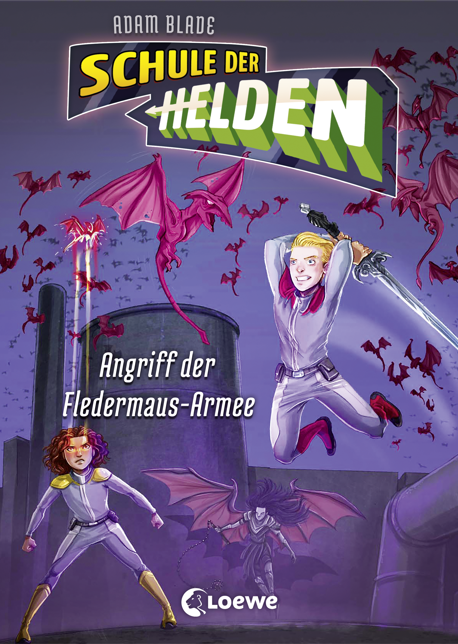 Schule der Helden (Band 2) - Angriff der Fledermaus-Armee 9783732011995 Schule der Helden (Band 2) - Angriff der Fledermaus-Armee 9783732011995