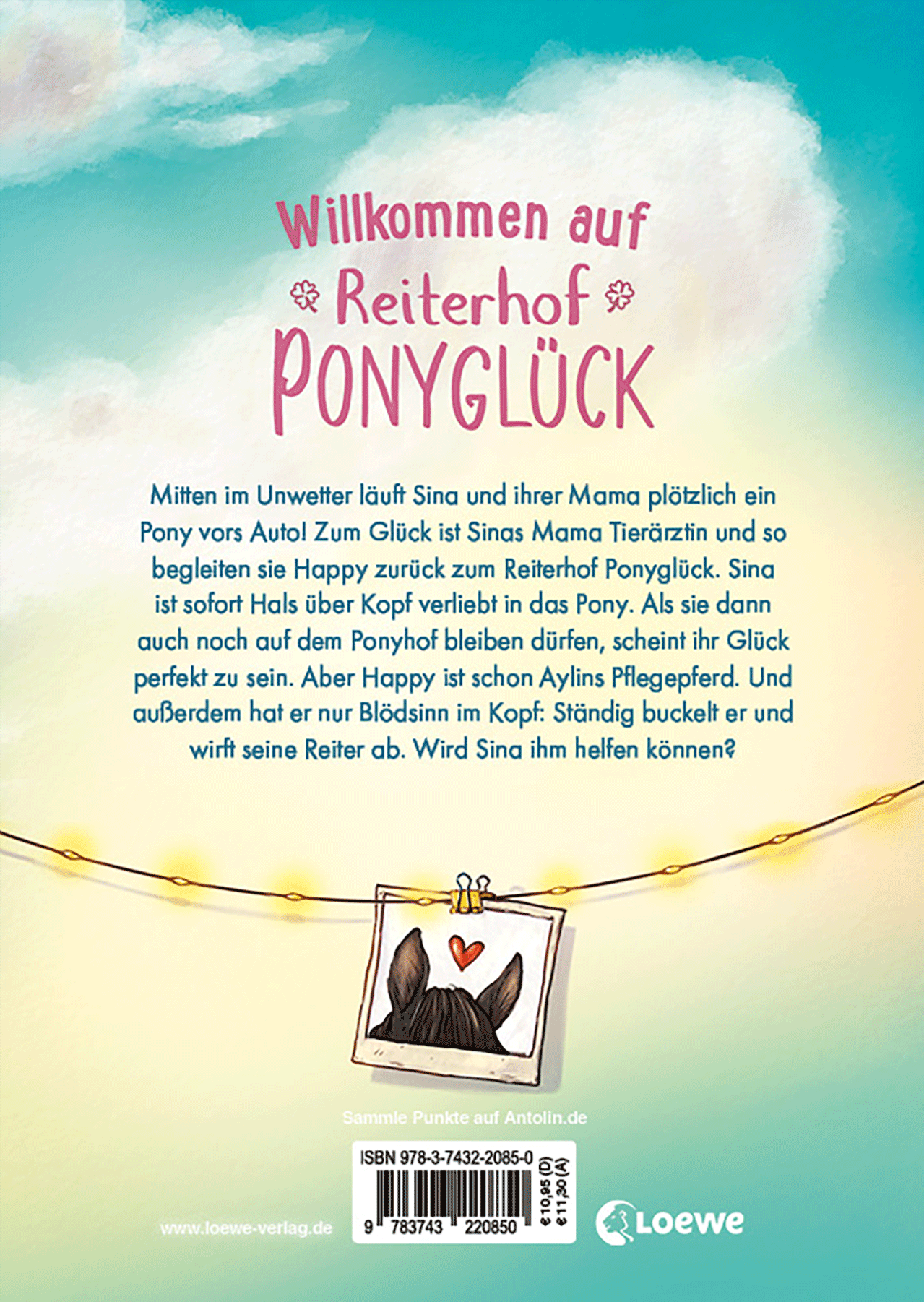 Reiterhof Ponyglück (Band 1) - Ein Pony für Sina 9783743220850_01
