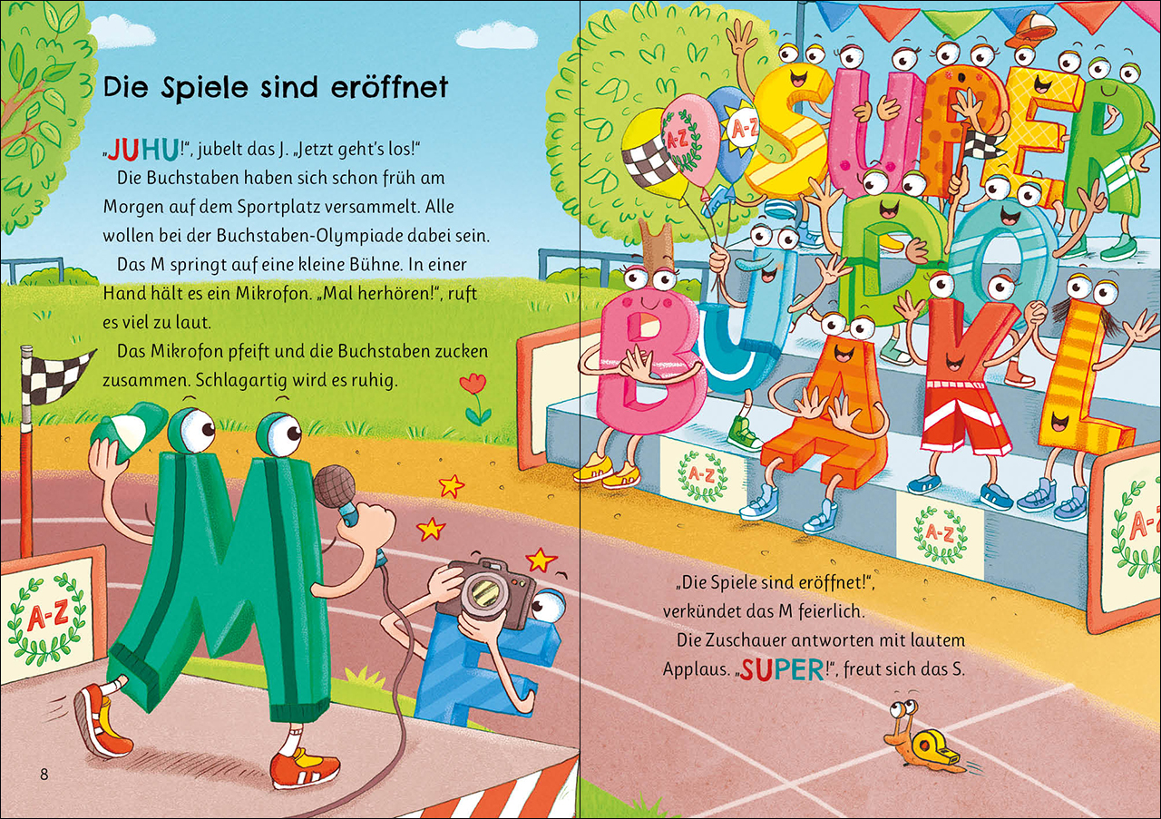 Leselöwen ABC-Geschichten - Alle Buchstaben, fertig, los! 9783743209336_1