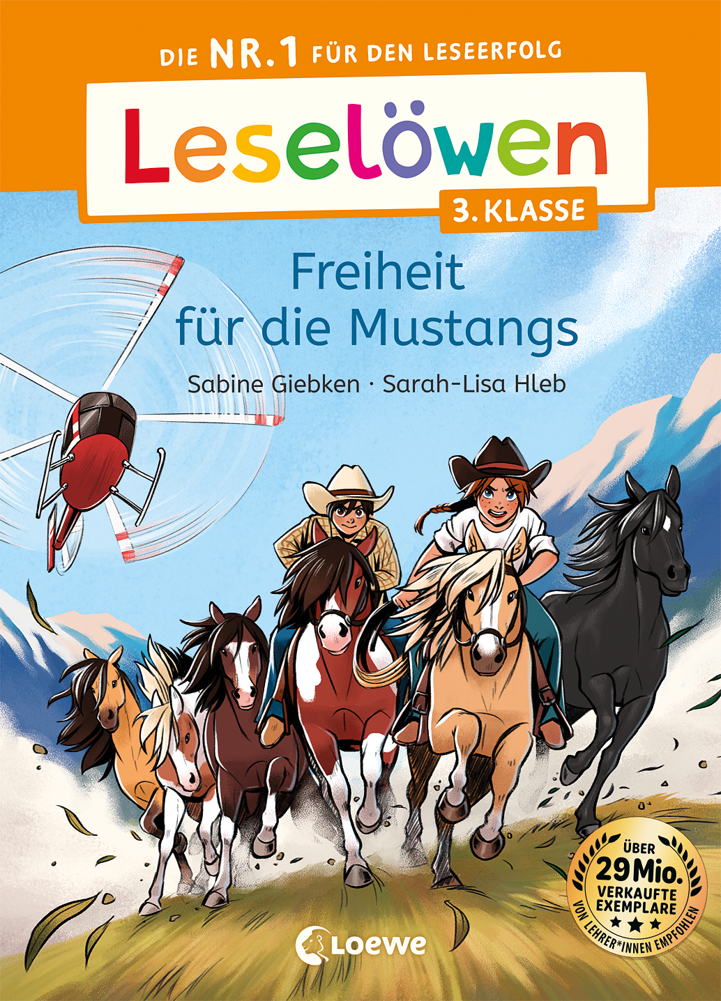 Leselöwen 3. Klasse - Freiheit für die Mustangs 9783732027507