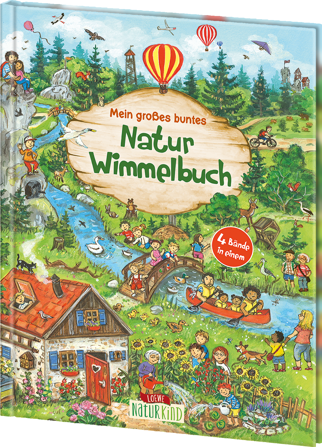 Mein großes buntes Natur-Wimmelbuch (Sammelband) 9783743210981
