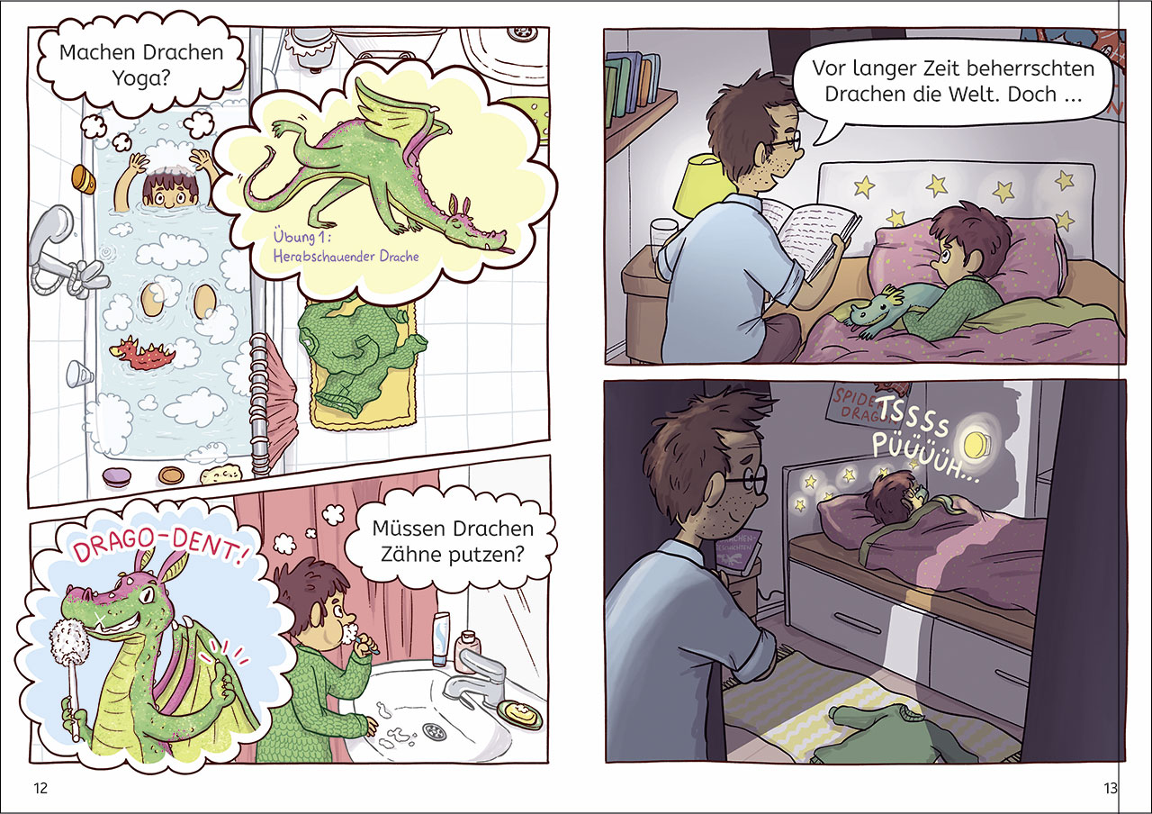 Leselöwen Comics 1. Klasse - Entführung im Drachenwald 9783743218536_07