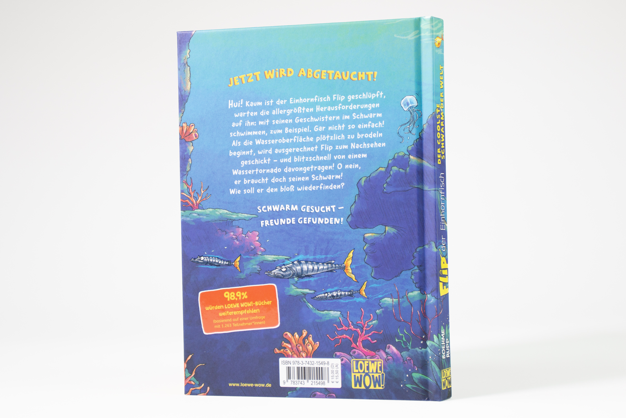 Flip, der Einhornfisch (Band 1) - Der coolste Schwarm der Welt 9783743215498_2 Flip, der Einhornfisch (Band 1) - Der coolste Schwarm der Welt 9783743215498_2
