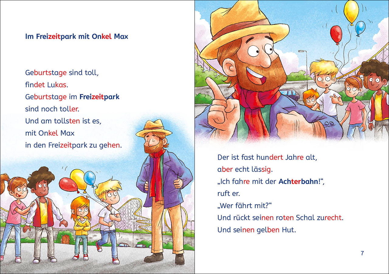 Leselöwen 2. Klasse - Alarm! Diebe im Freizeitpark! 9783743216204_5